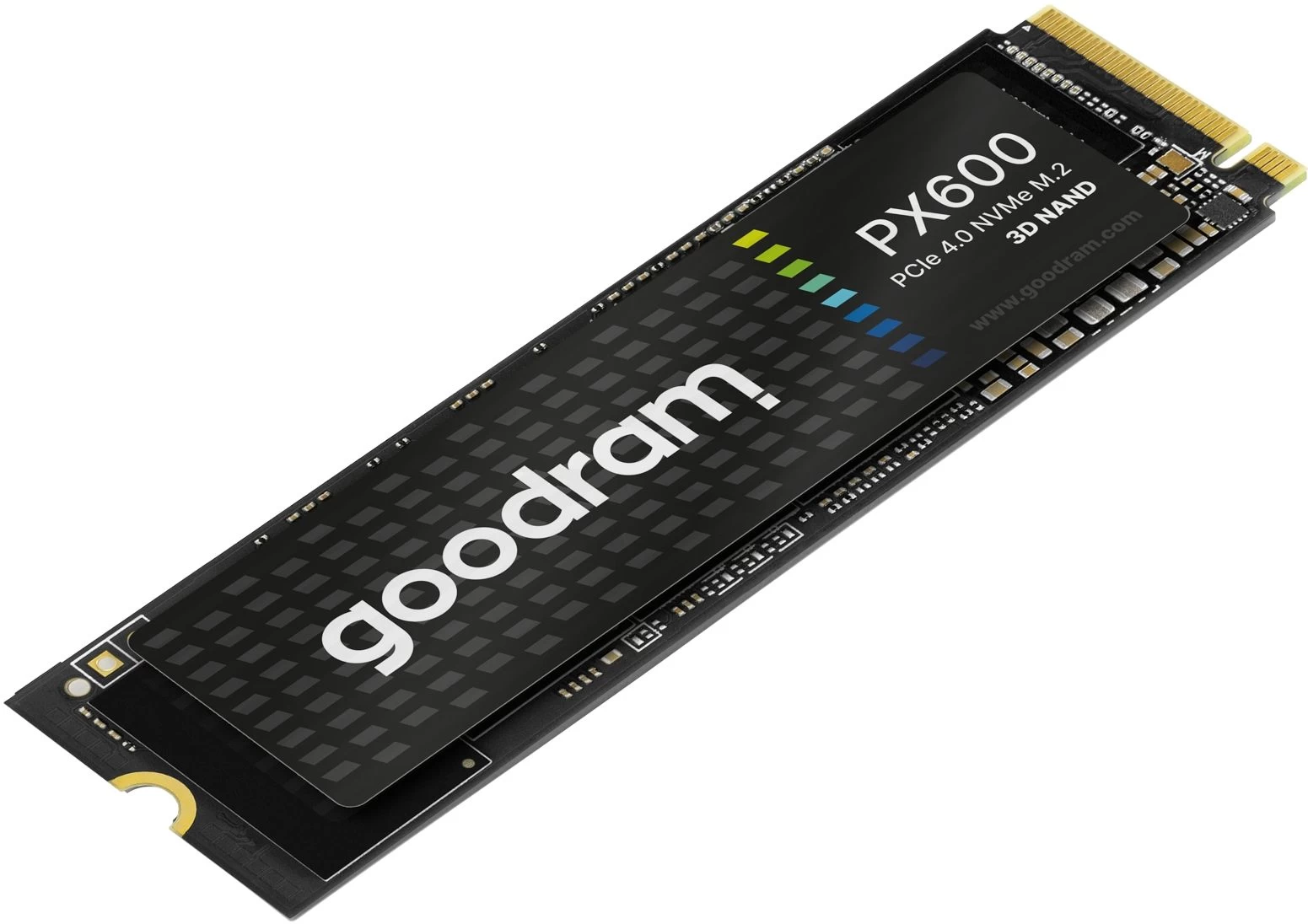 500GB Goodram PX600 M.2 2280 PCIe 4.0 x4 NVMe 3D TLC (SSDPR-PX600-500-80) (UA) Об'єм жорсткого диска: 500 ГБ;