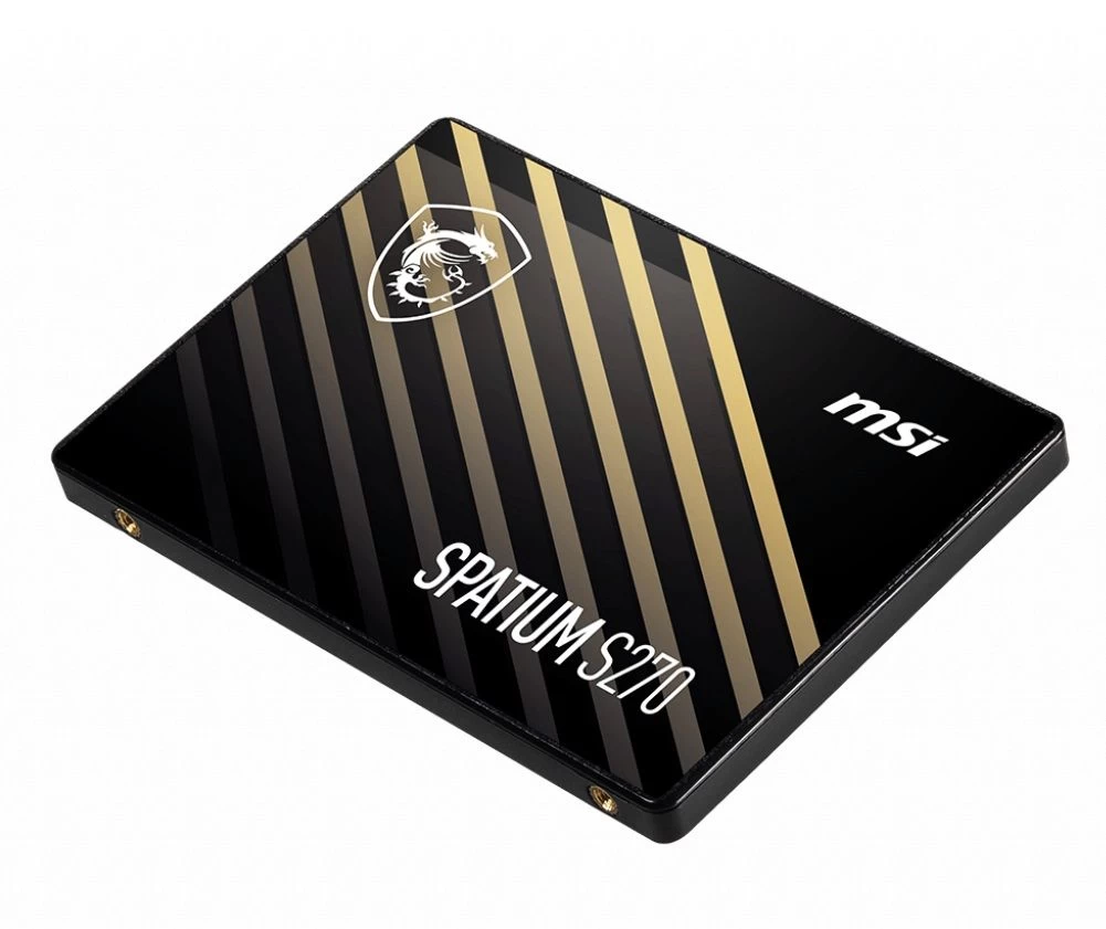 960GB MSI Spatium S270 2.5 SATAIII 3D TLC (S78-440P130-P83) (UA) Об'єм жорсткого диска: 960 ГБ;
