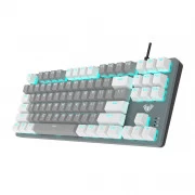 Aula Mechanical F3287 Grey/White keycap KRGD blue (6948391240954) (UA)