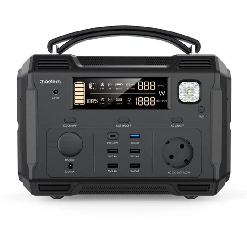 Choetech BS004-EU-BK Місткість: 134400 мА / год;