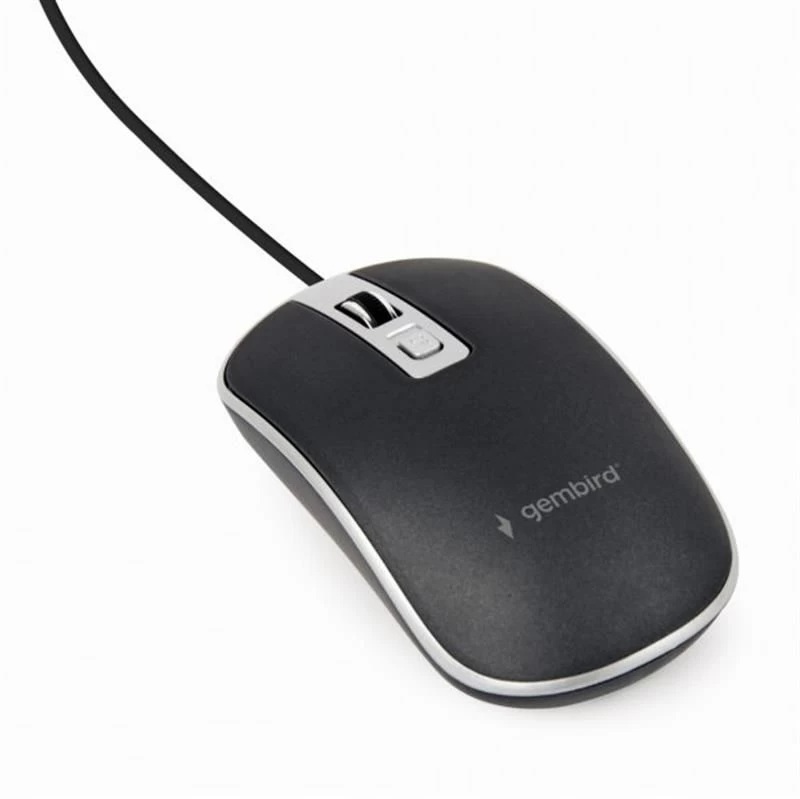 Gembird MUS-4B-06-BS Black/Silver (UA) Тип підключення: дротове;