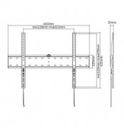 Gembird WM-70F-01 (VESA600х400)