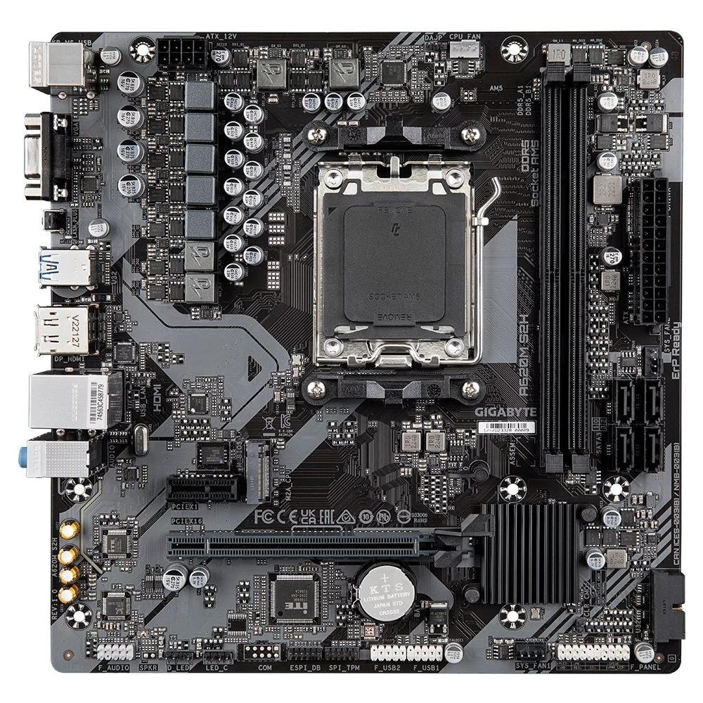 Gigabyte A620M S2H Socket AM5 (UA) Сокет AM5