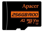 MicroSDXC 256GB UHS-I/U3 Class 10 Apacer (AP256GMCSX10U8-R) + SD адаптер (UA)