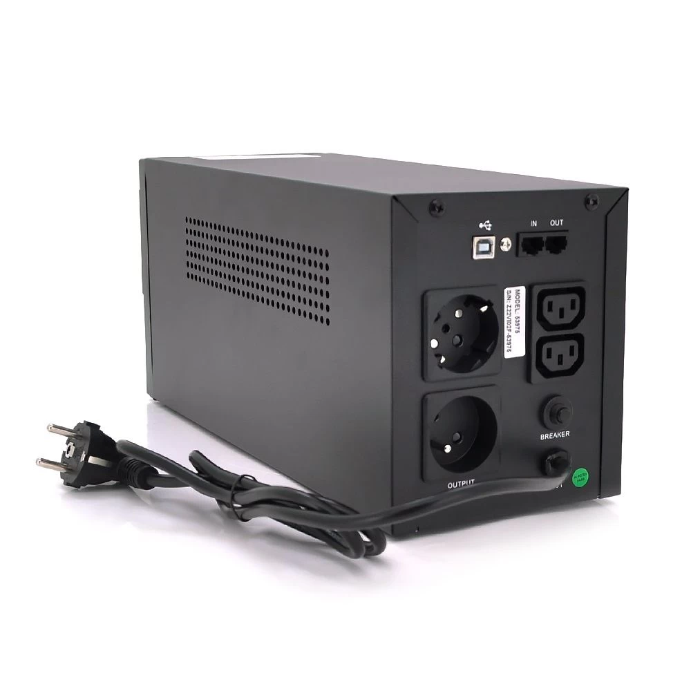 Qoltec QLT2000-53975/29594 (UA) Тип: резервний (Off-Line); Потужність