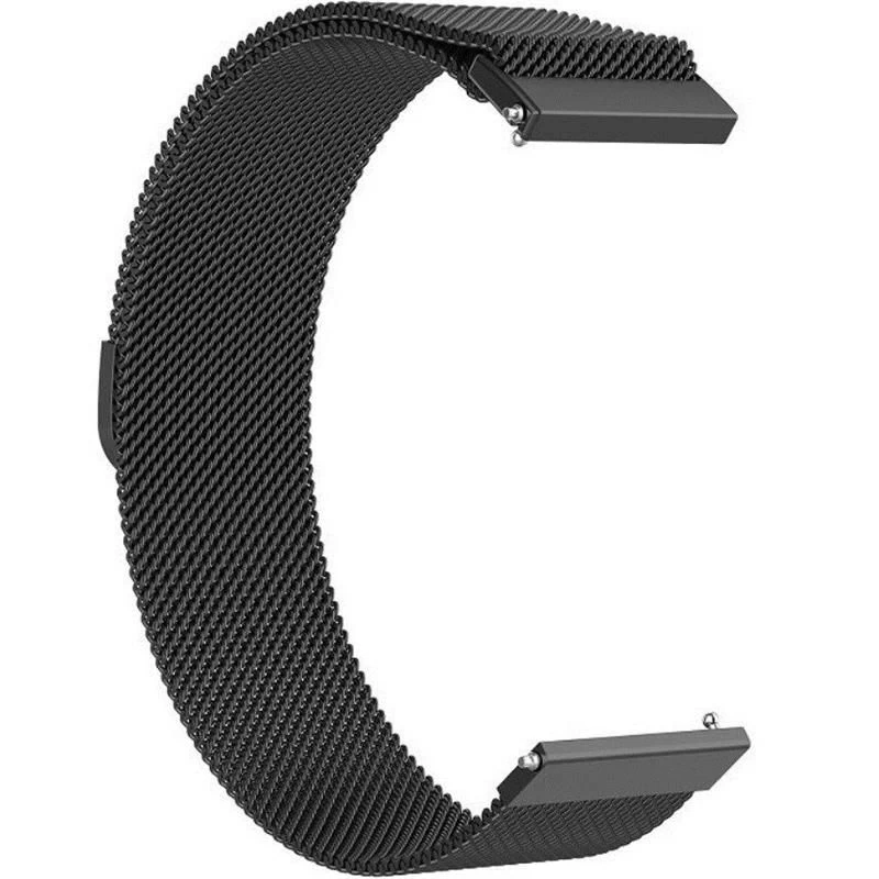 Ремешок BeCover Milanese Style для Xiaomi Amazfit Bip (20mm) Lite/Bip S Lite/GTR 42mm/GTS/TicWatch S2/TicWatch E/GTS 3/GTS 2 mini Black (707679) Тип: ремешок; Совместимость: Xiaomi