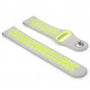 Ремінець BeCover Nike Style для Samsung Galaxy Watch 46mm/Watch 3 45mm/Gear S3 Classic/Gear S3 Frontier Grey-Green (705789)