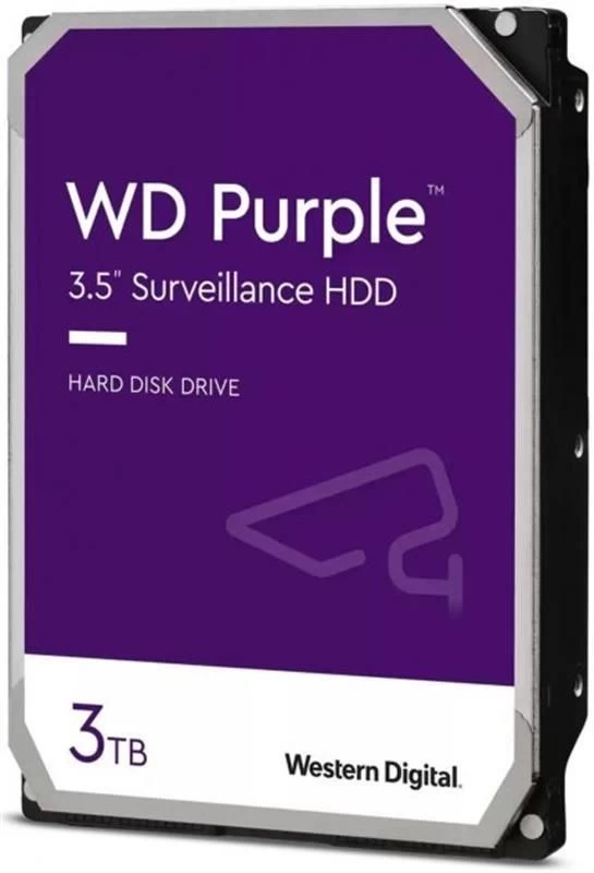 SATA 3.0TB WD Purple 5400rpm 256MB (WD33PURZ) (UA) Объем жесткого диска (GB): 3000;