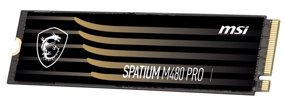 2TB MSI Spatium M480 Pro M.2 2280 PCIe 4.0 x4 NVMe 3D NAND TLC (S78-440Q600-P83) (UA) Об'єм жорсткого диска: 2 ТБ;