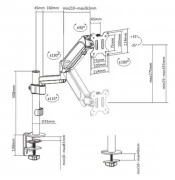 Gembird MA-DA1P-01 (VESA100х100) (UA)