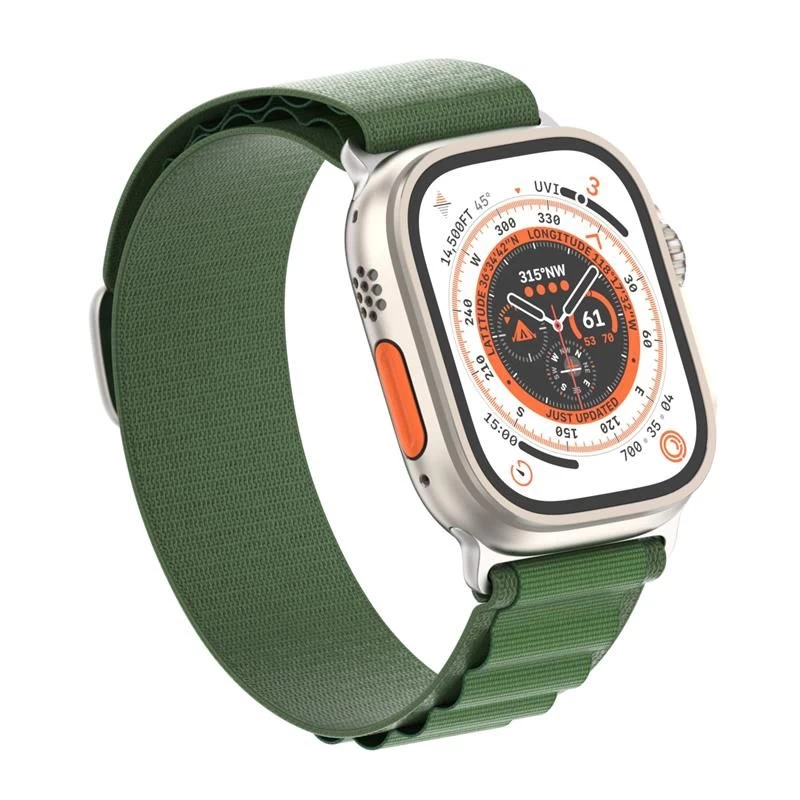 Ремінець Armorstandart Alpina Band для Apple Watch 38mm/40mm/41mm Green (ARM64980) Тип: ремінець; Сумісність: Apple Watch