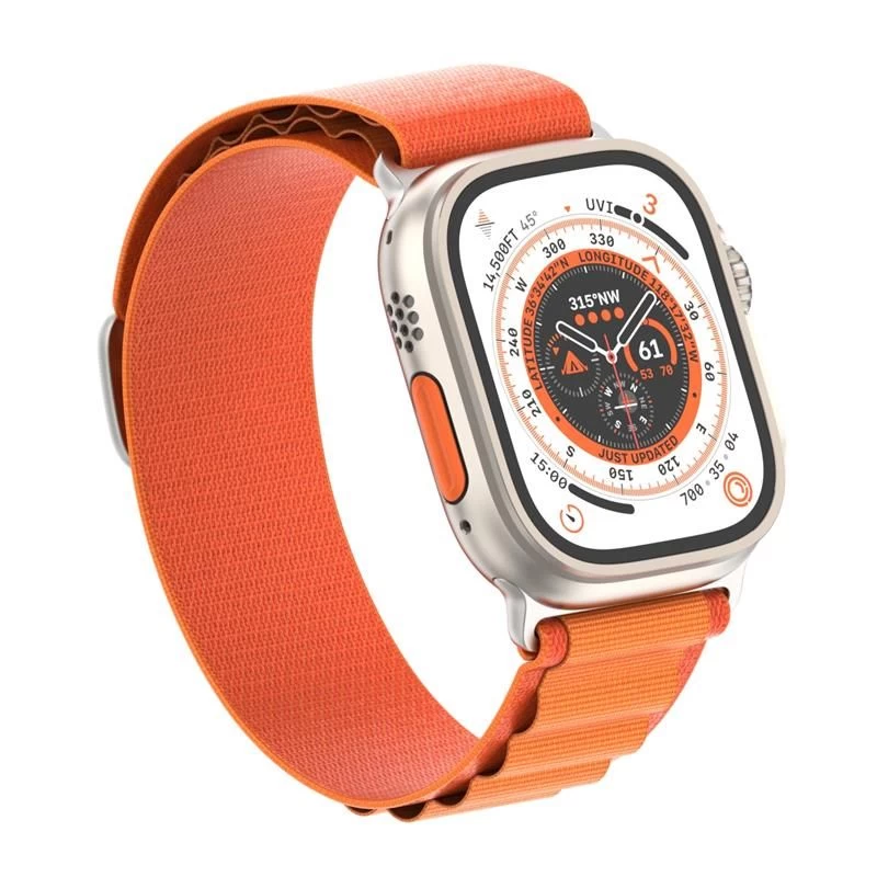Ремешок Armorstandart Alpina Band для Apple Watch 38mm/40mm/41mm Orange (ARM64978) Тип: ремешок; Совместимость: Apple