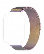 Ремінець BeCover Milanese Style для Samsung Galaxy (20mm)/Watch 5/ Watch 4 40/44mm/Watch 42mm/Watch Active/Active 2 40/44mm/Watch 3 41mm/Gear S2/Classic/Gear Sport Rainbow (707678) (UA)