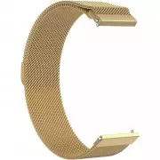 Ремінець BeCover Milanese Style для Samsung Galaxy Watch 4 Classic 42 (22mm)/46mm/Watch 46mm/Watch 3 45mm/Gear S3 Classic/Gear S3 Frontier Gold (707786) (UA)