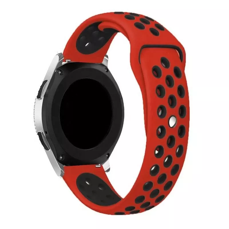 Ремінець BeCover Nike Style для Samsung Galaxy Watch 46mm/Watch 3 45mm/Gear S3 Classic/Gear S3 Frontier Red-Black (705790) Тип: ремінець; Сумісність: Samsung