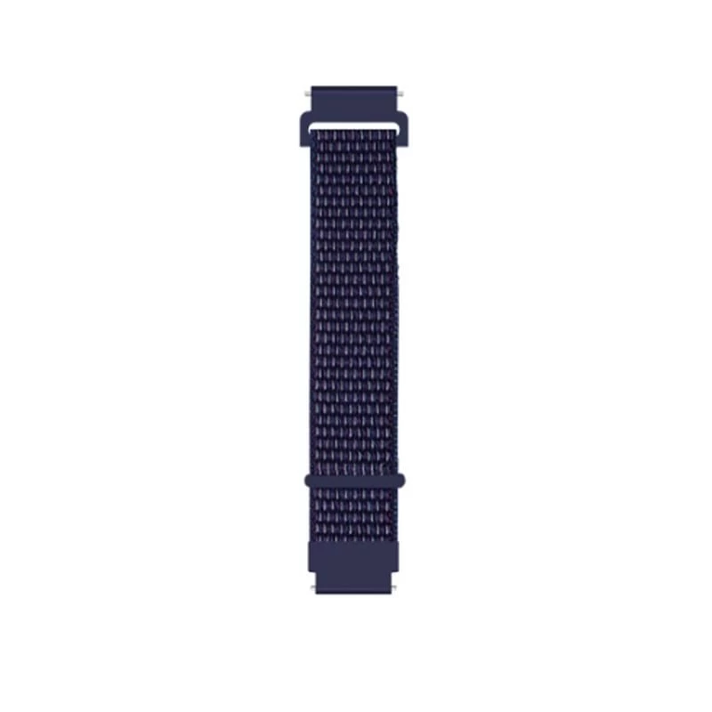 Ремінець BeCover Nylon Style для Amazfit Stratos 1/2/2S/3/GTR 2/GTR 47mm/GTR Lite 47mm/Nexo/Pace Deep Blue (705890) Тип: ремінець; Сумісність: Amazfit