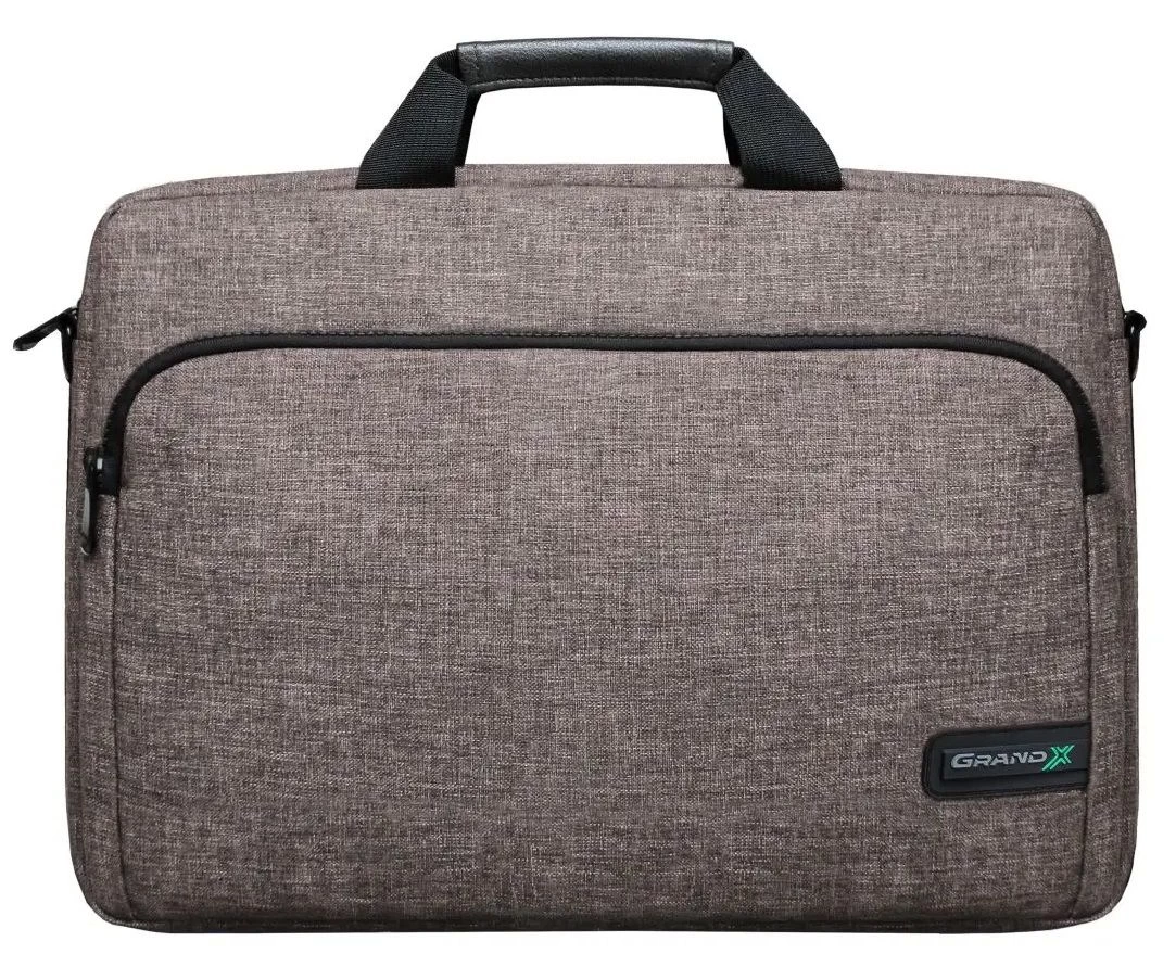 Сумка для ноутбука Grand-X SB-138B 14 Brown Максимальная диагональ экрана: