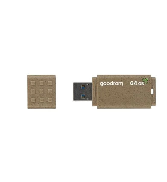 USB3.0 64GB GOODRAM UME3 Eco Friendly (UME3-0640EFR11) (UA) Об'єм пам'яті: 64 ГБ; Швидкість