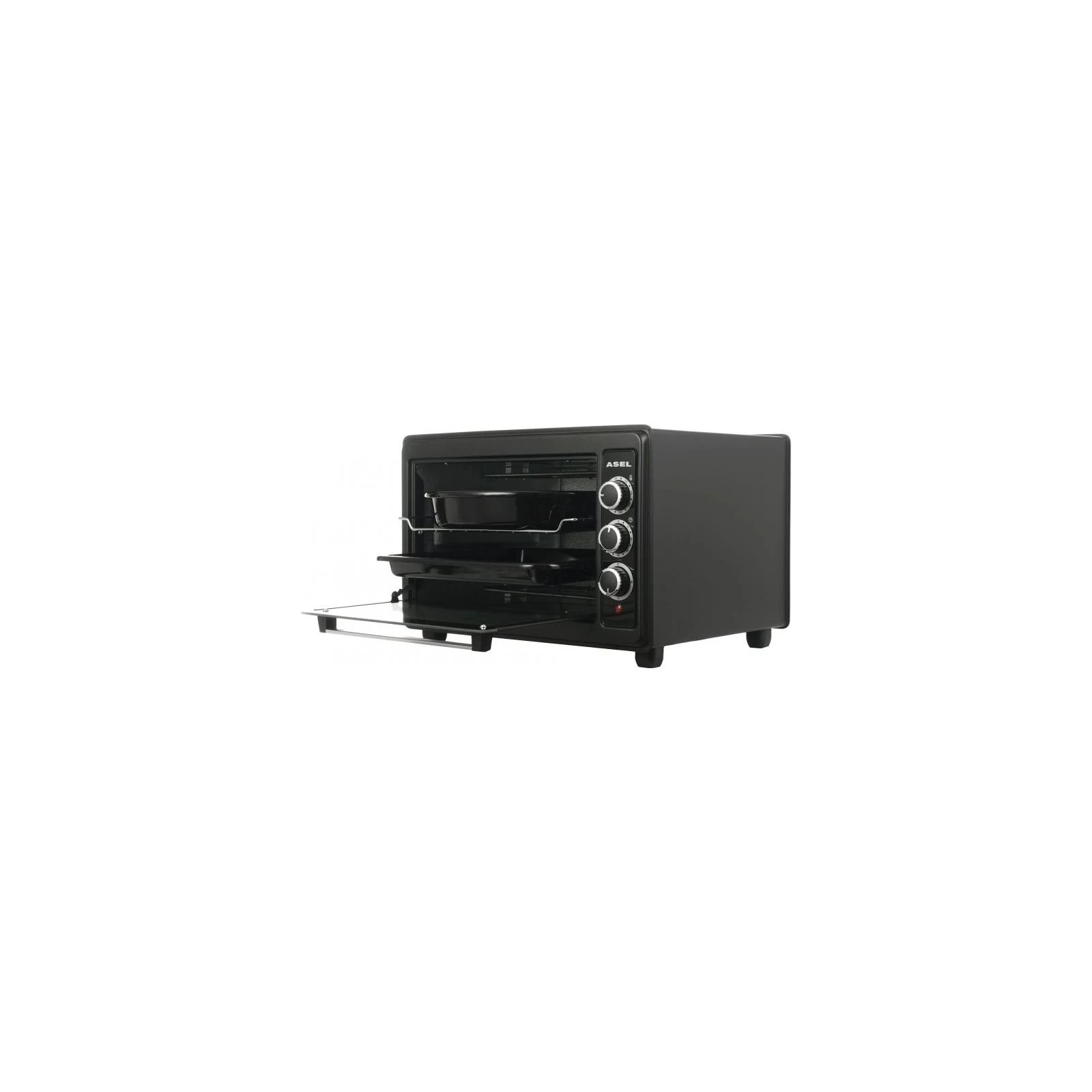 ASEL AF 40-23 BLACK (UA) Потужність: 1300 Вт; Об'єм духовки: