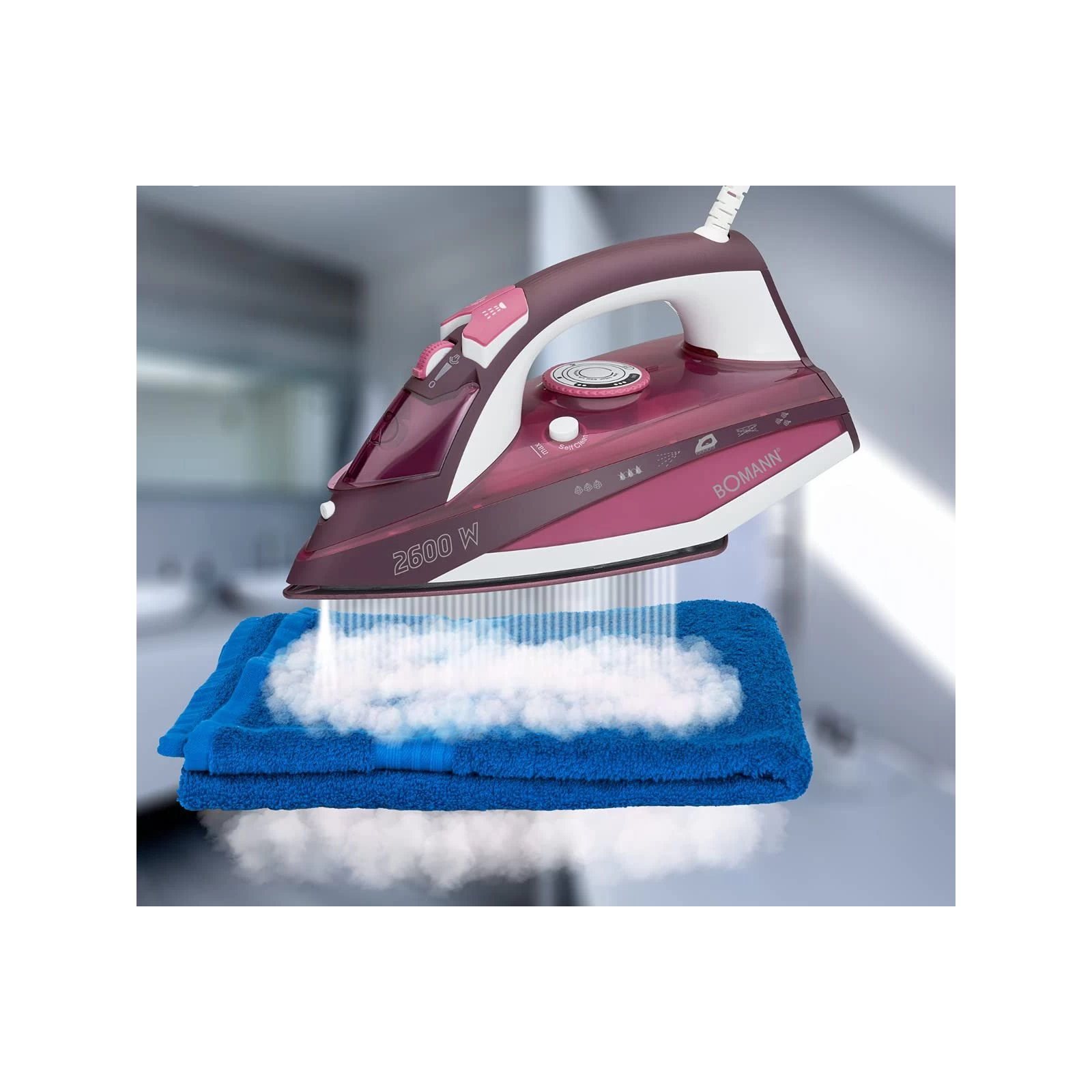 Bomann DB 6005 CB (DB6005CB) (UA) Тип праски: праска з подачею