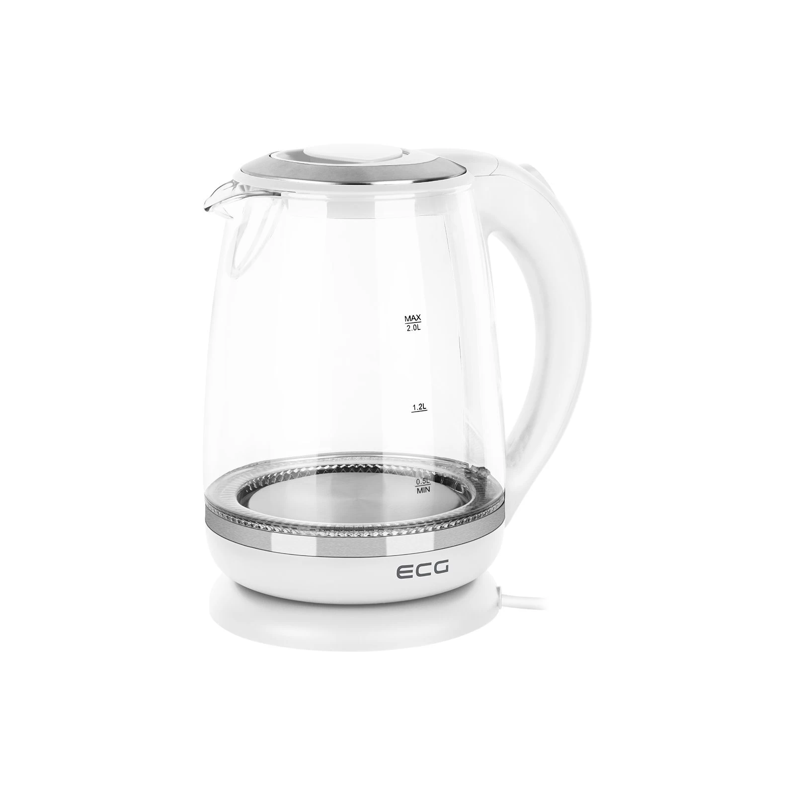 ECG RK 2020 White Glass (RK2020 White Glass) (UA) Тип: обычный; Объем: 2 л;