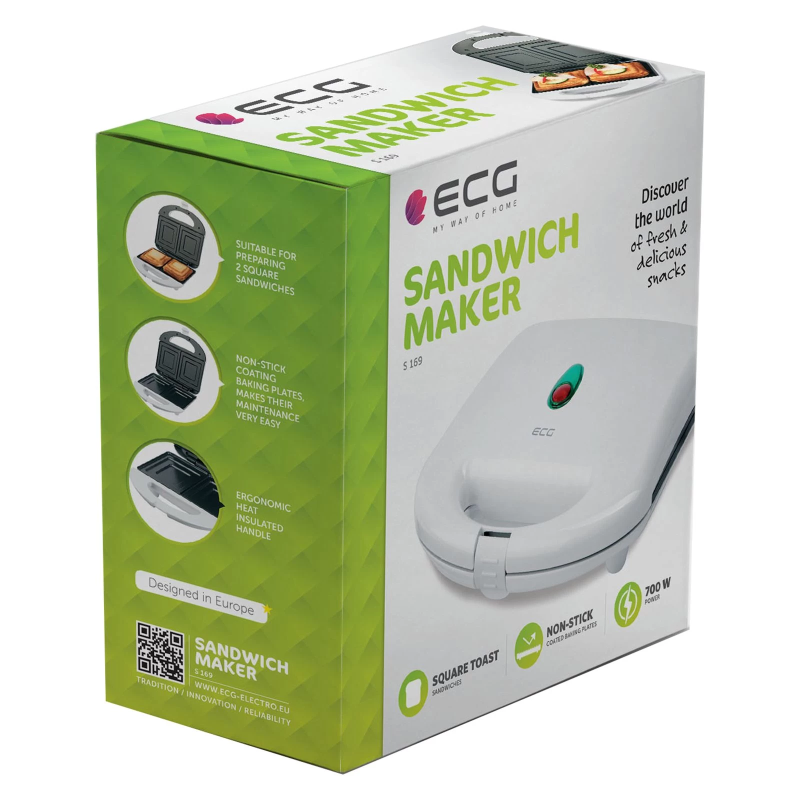 ECG S 169 (S169) (UA) Потужність: 700 Вт; Кількість