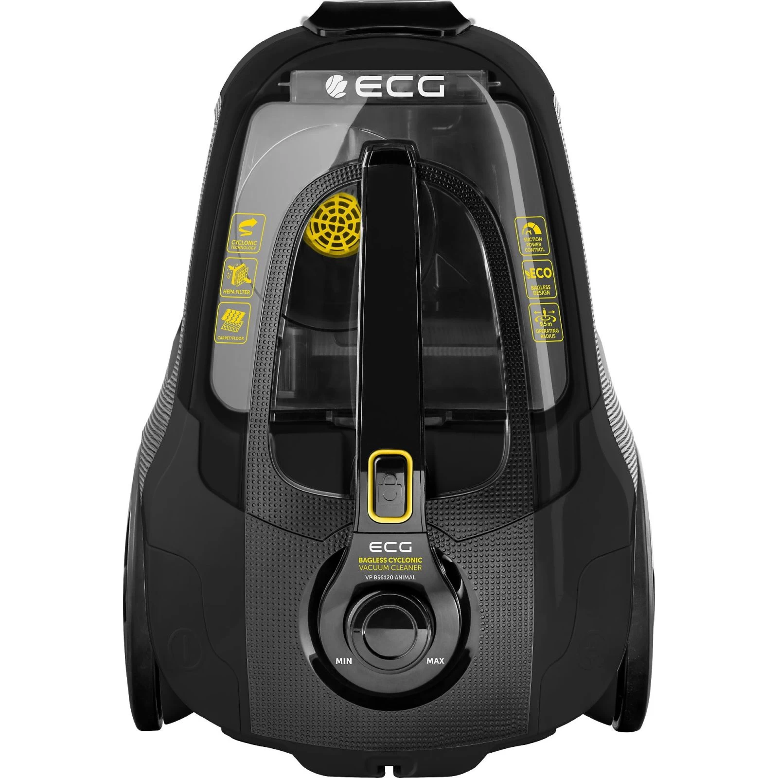 ECG VP BS6120 Animal (UA) Тип пилососу: класичний; Тип