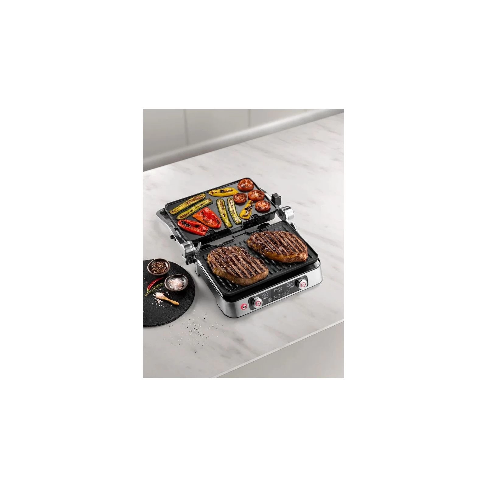 Электрогриль DeLonghi CGH 1112 D (CGH1112D) (UA) Тип управления: механический,