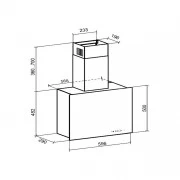 GRANADO Bilbao 1614-1200 black glass (GCH516411) (UA)