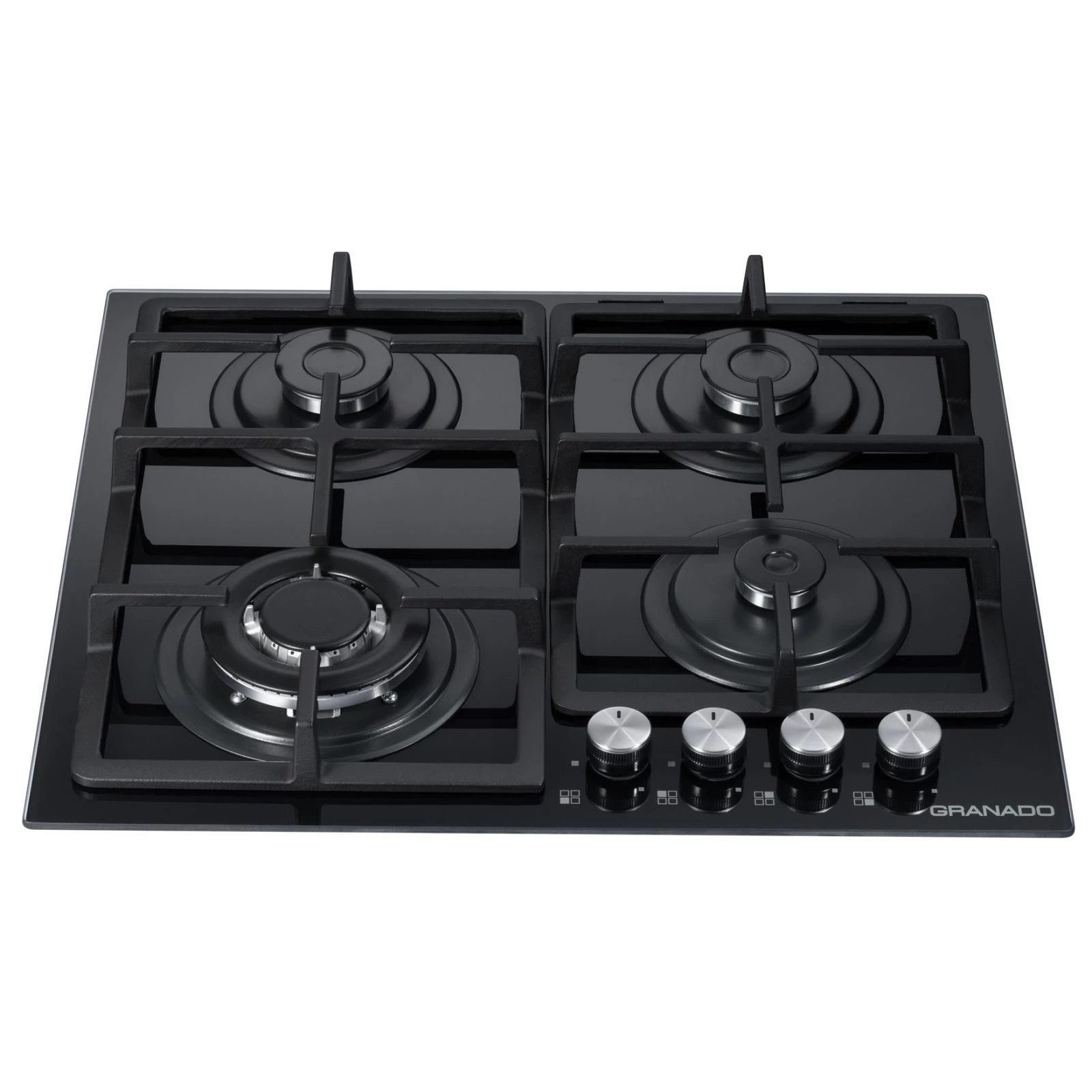 GRANADO GGH 62-114 black glass (GGH1621145) (UA) Тип поверхні: газова; Матеріал