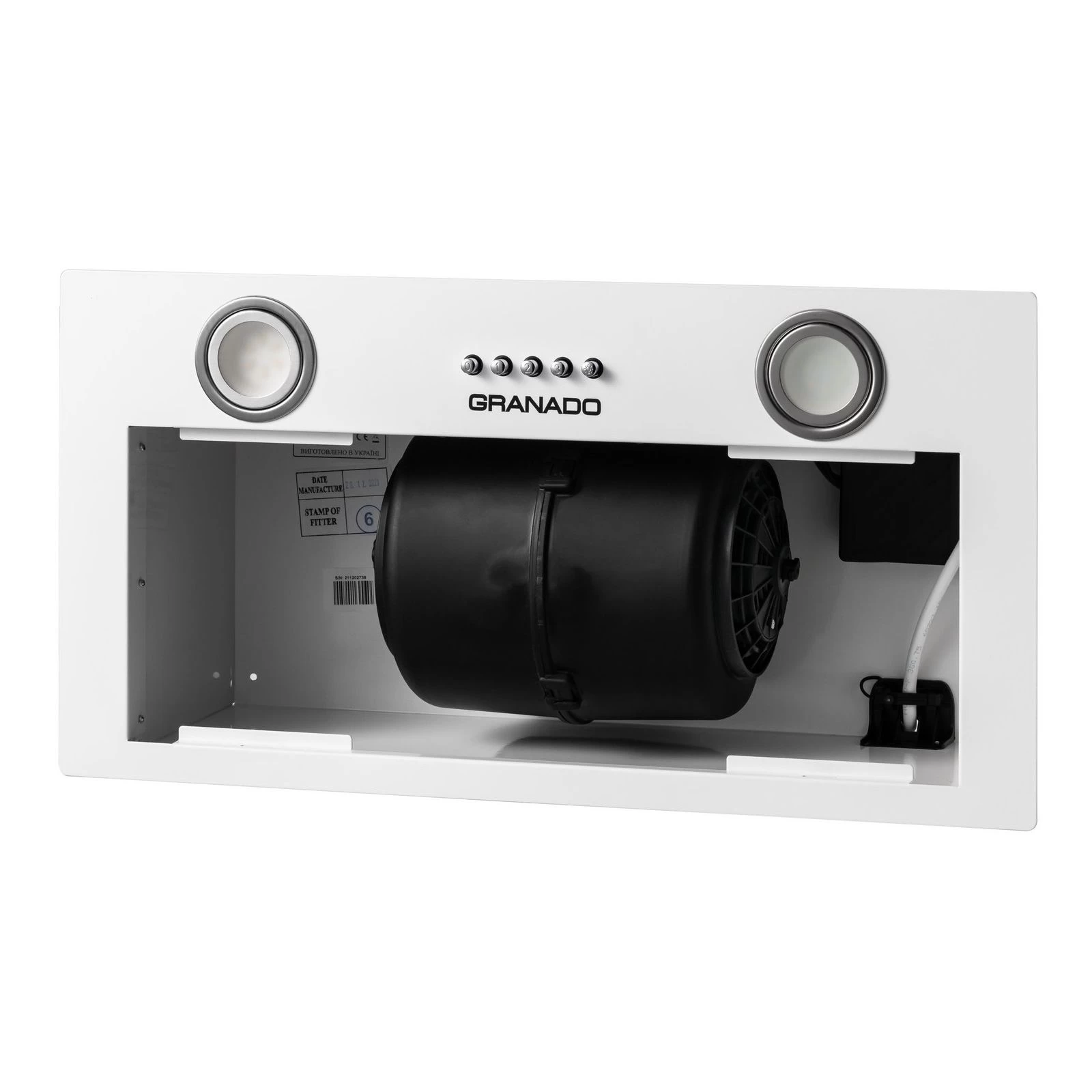 GRANADO Palamos 3603-1200 White (GCH526355) (UA) Тип монтажу в шафу