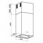 GRANADO Segovia 2614-1200 inox (GCH6236377) (UA)