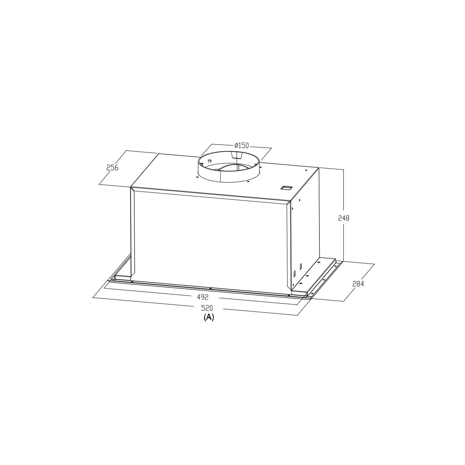 Interline STREET BL A/52 M/2/M Тип: вбудована; Тип монтажу: у
