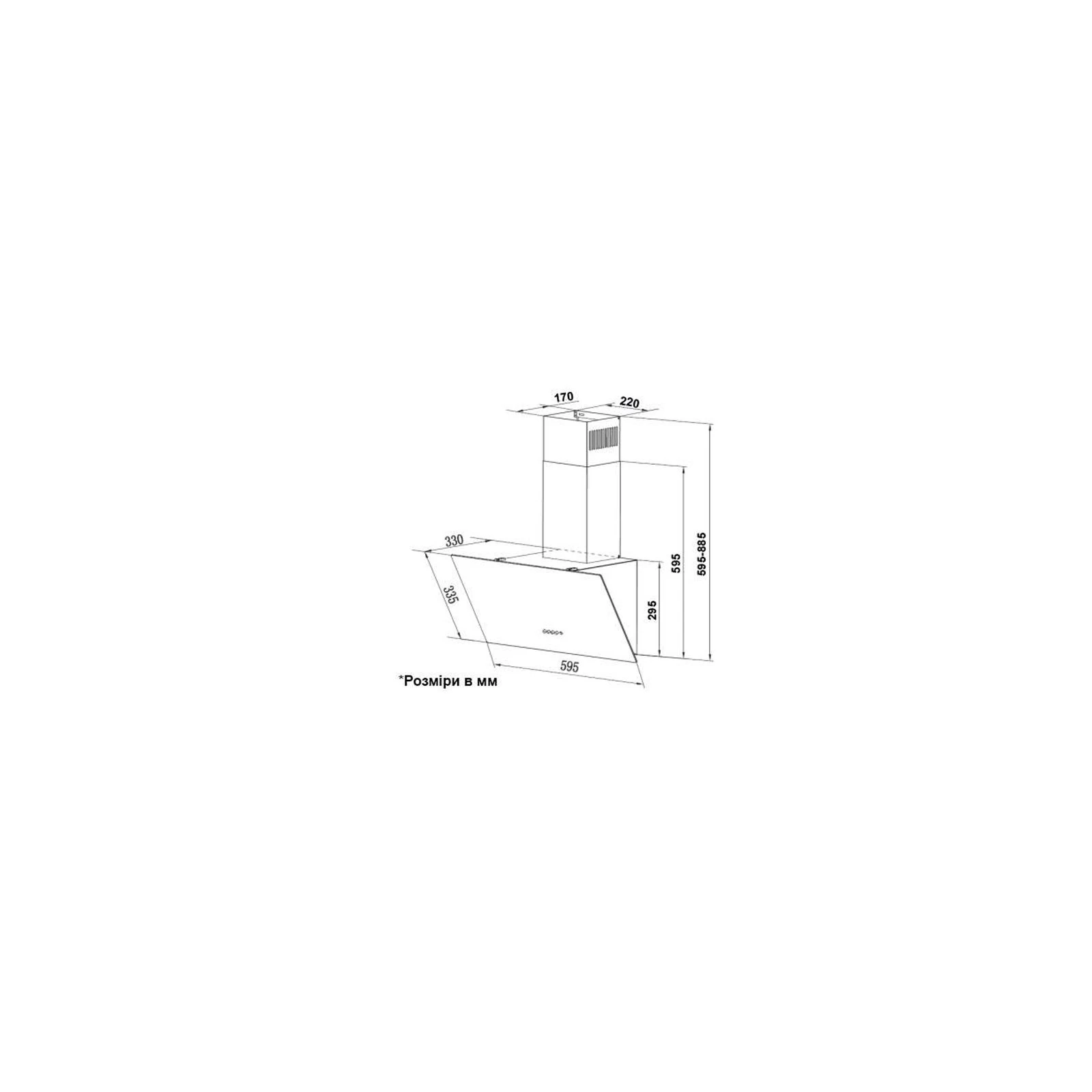Interline TEFFI BL A/60/GL/PB Тип: наклонная; Тип монтажа:
