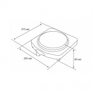 Jantar TSF 01 WH H (UA)