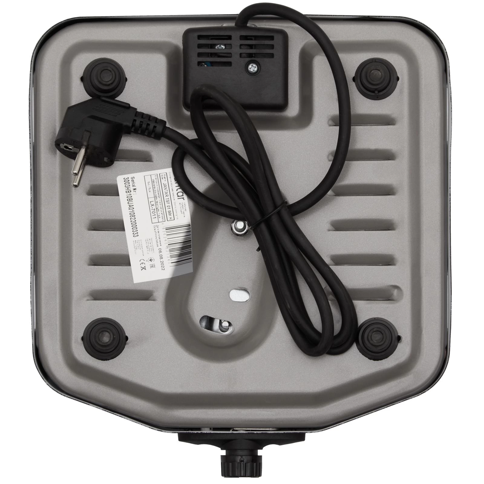 Jantar TSF 01 WH H (UA) Тип варильної поверхні: електро;