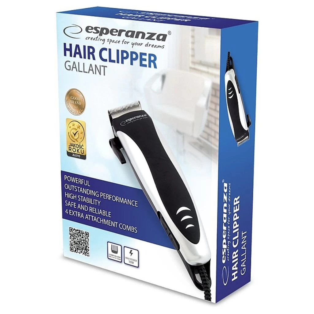 Машинка для стрижки Esperanza EBC005 Питание: от сети; Длина стрижки: