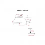 Perfelli BIS 5653 BL 1000 LED (UA)