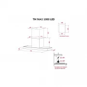 Perfelli TM 9642 I/BL 1000 LED (UA)
