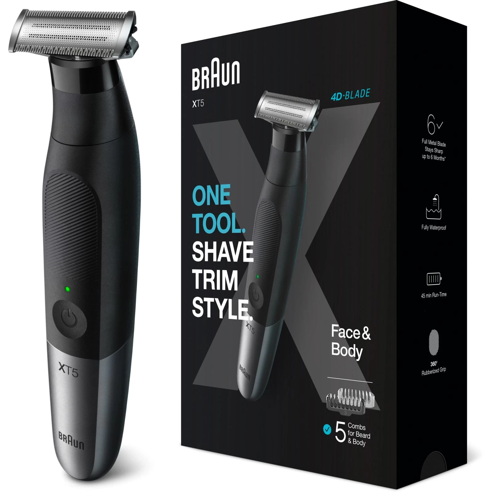 Тример Braun XT 5100 (XT5100) Призначення: для бороди і вусів,