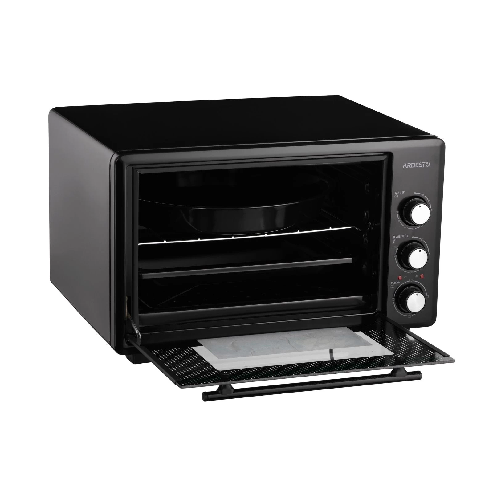 Ardesto MEO-S40GB (UA) Мощность: 1300 Вт; Объем духовки: 40
