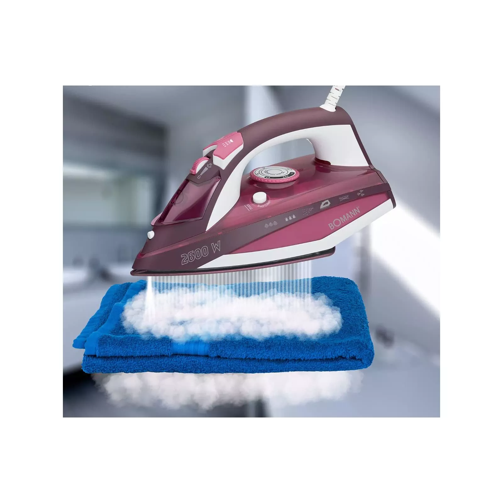 Bomann DB 6005 CB (DB6005CB) (UA) Тип праски: праска з подачею