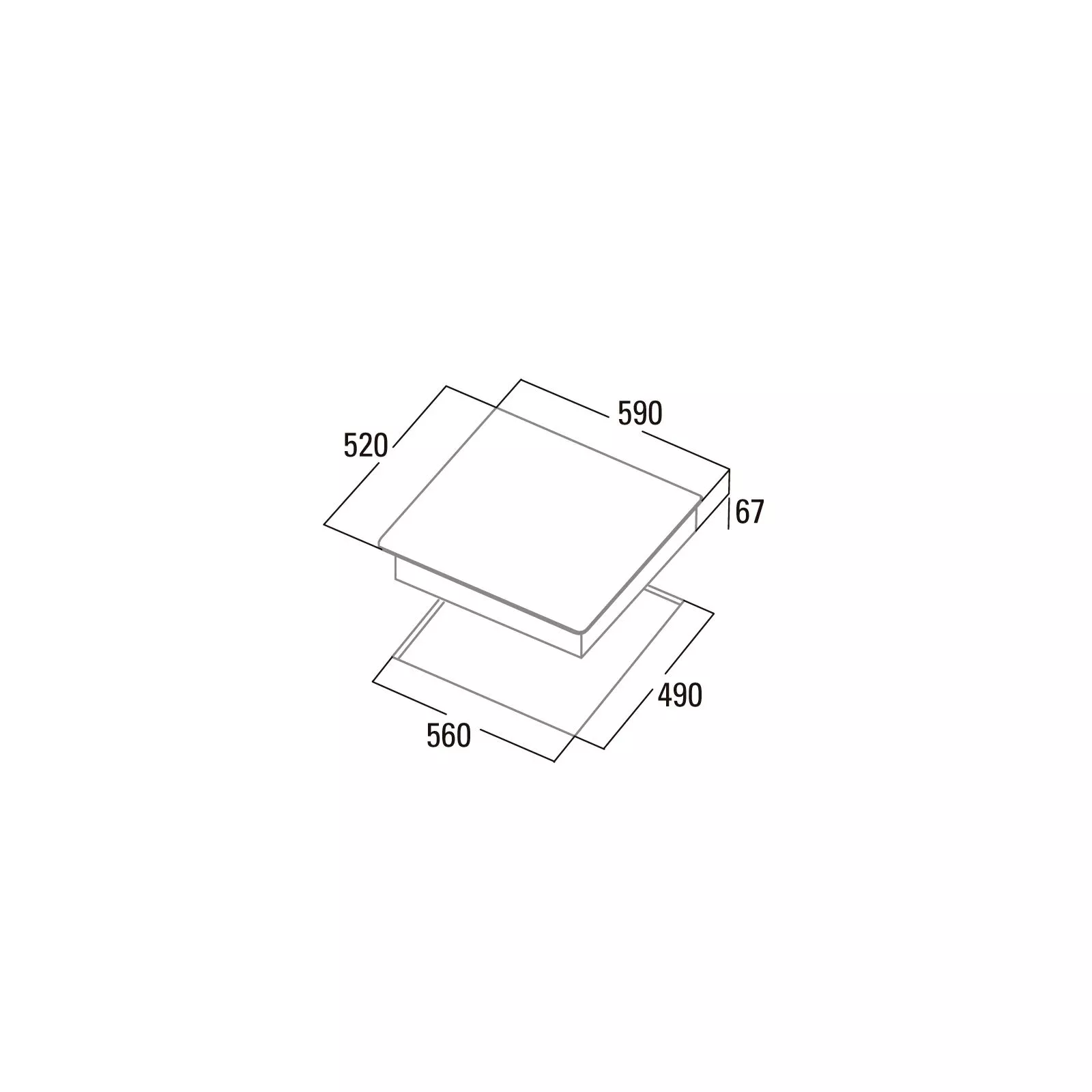 Cata TN 604 (UA) Тип поверхні: електрична; Тип