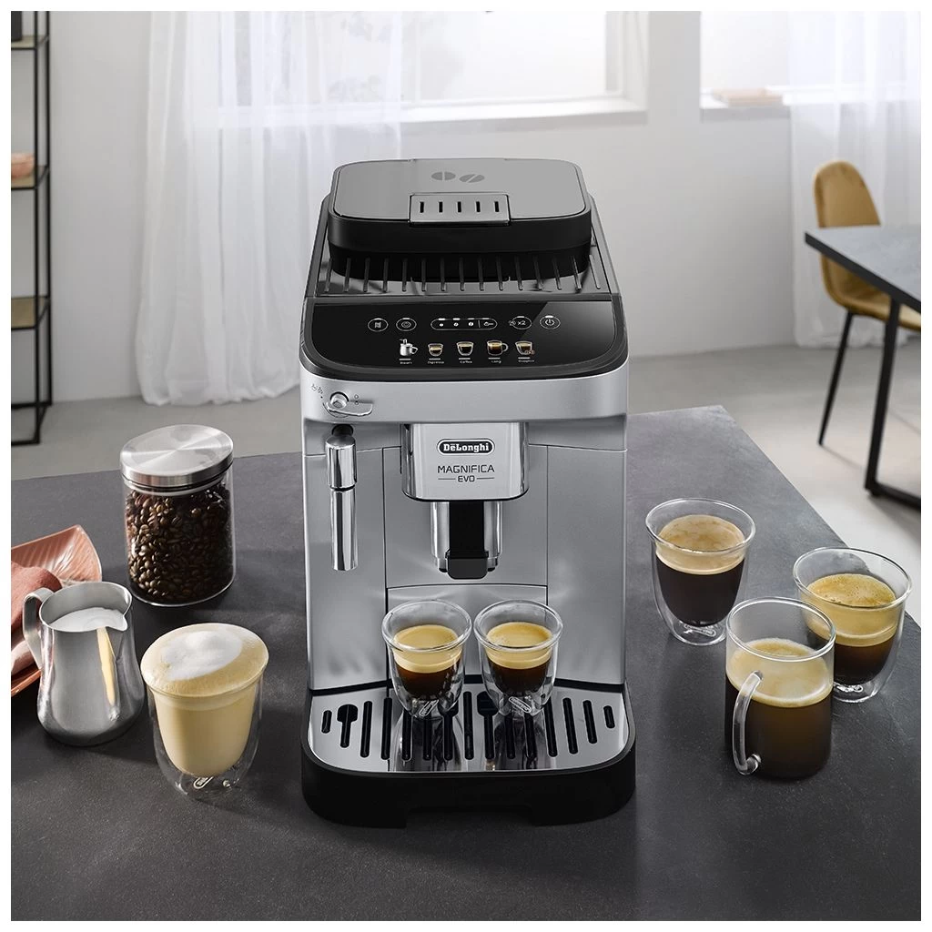 Delonghi ECAM 290.31.SB (EU) Тип використовуваної кави зернова, мелена