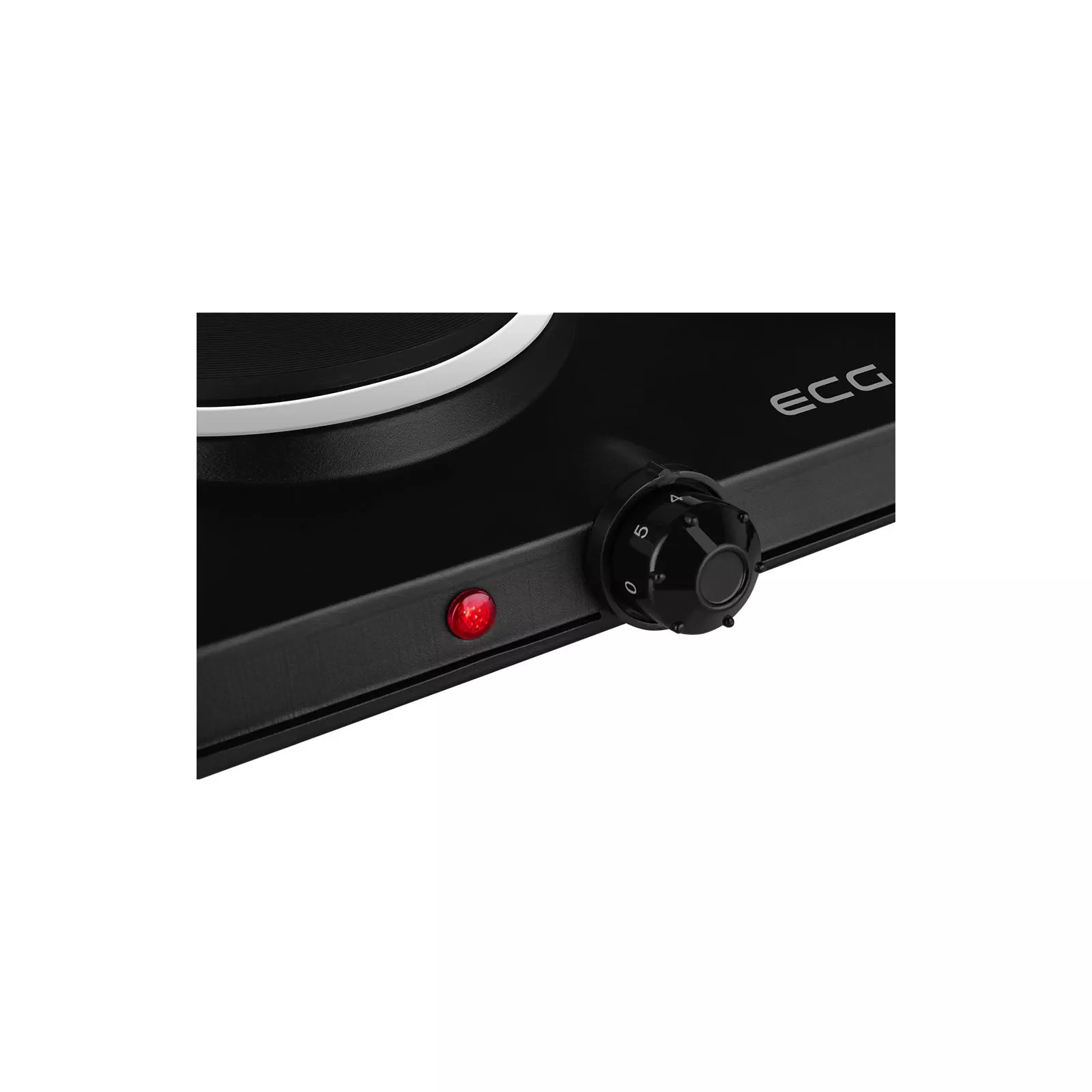 ECG EV 2512 Black (UA) Кількість конфорок 2