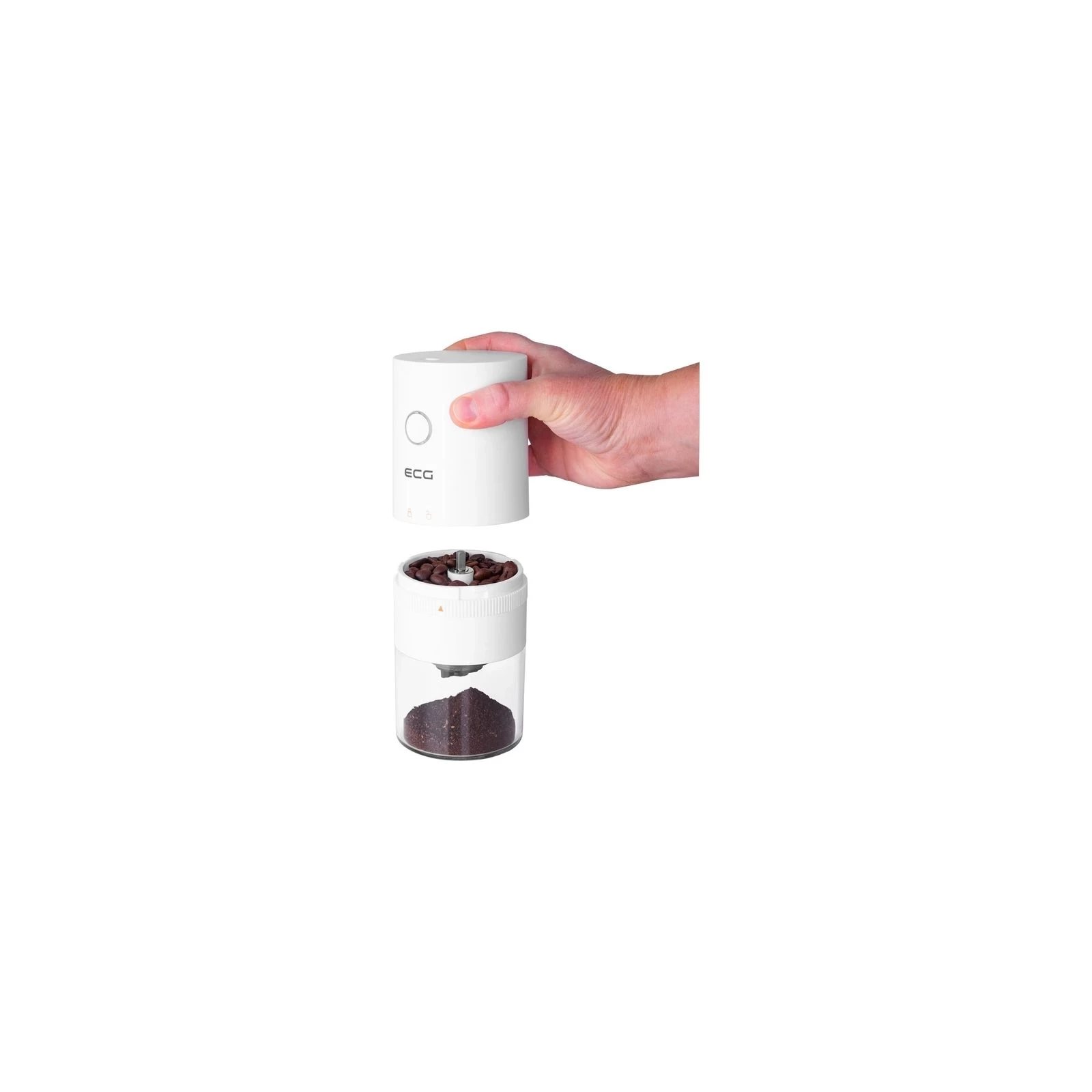ECG KM 150 Minimo White (KM150 Minimo White) (UA) Тип управления механический