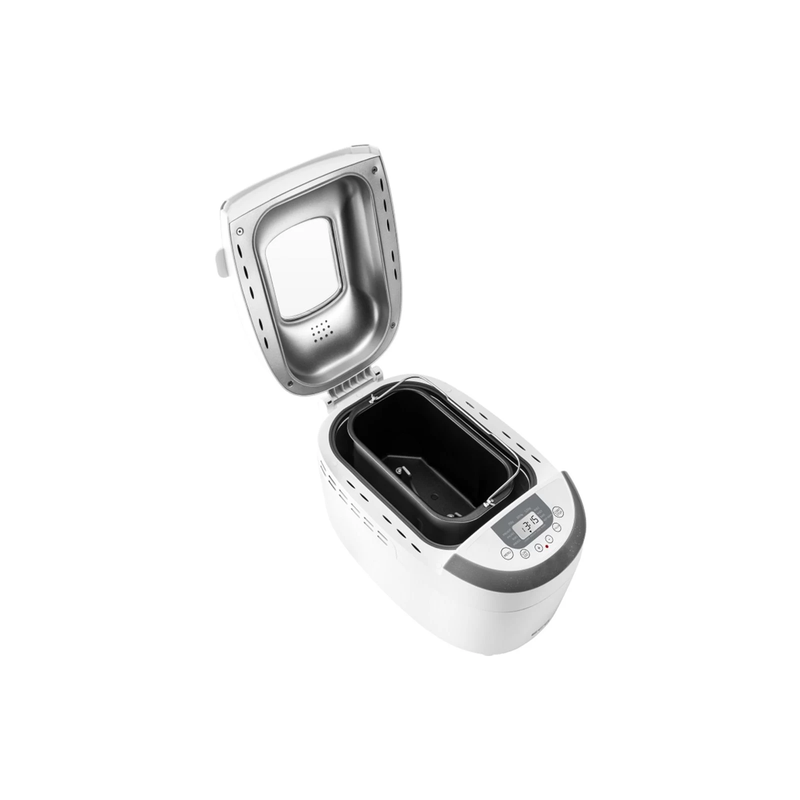 ECG PCB 82120 (UA) Программы цельнозерновой хлеб, безглютеновый хлеб, французский хлеб, ручний режим, паста, торт, йогурт, тесто, сэндвич, выпечка, джем