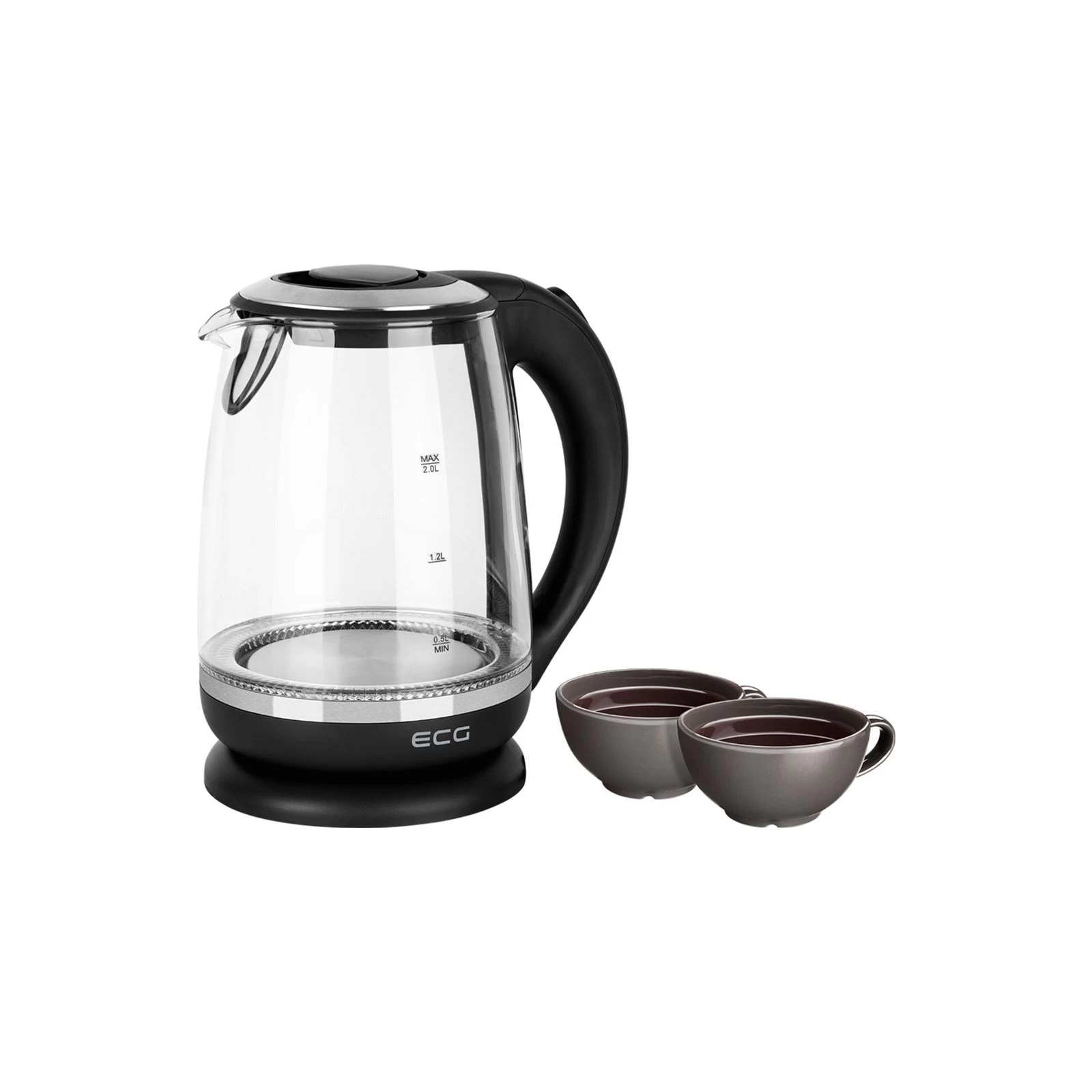 ECG RK 2080 Glass (UA) Тип: обычный; Объем: 2 л;