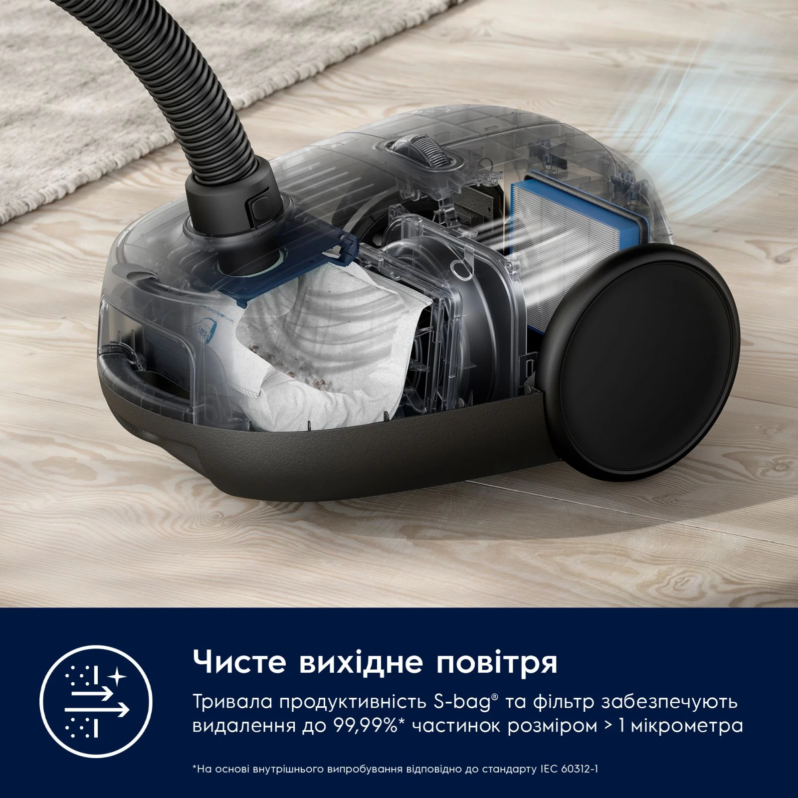Electrolux EB61C1OG Тип пилососу: класичний; Тип