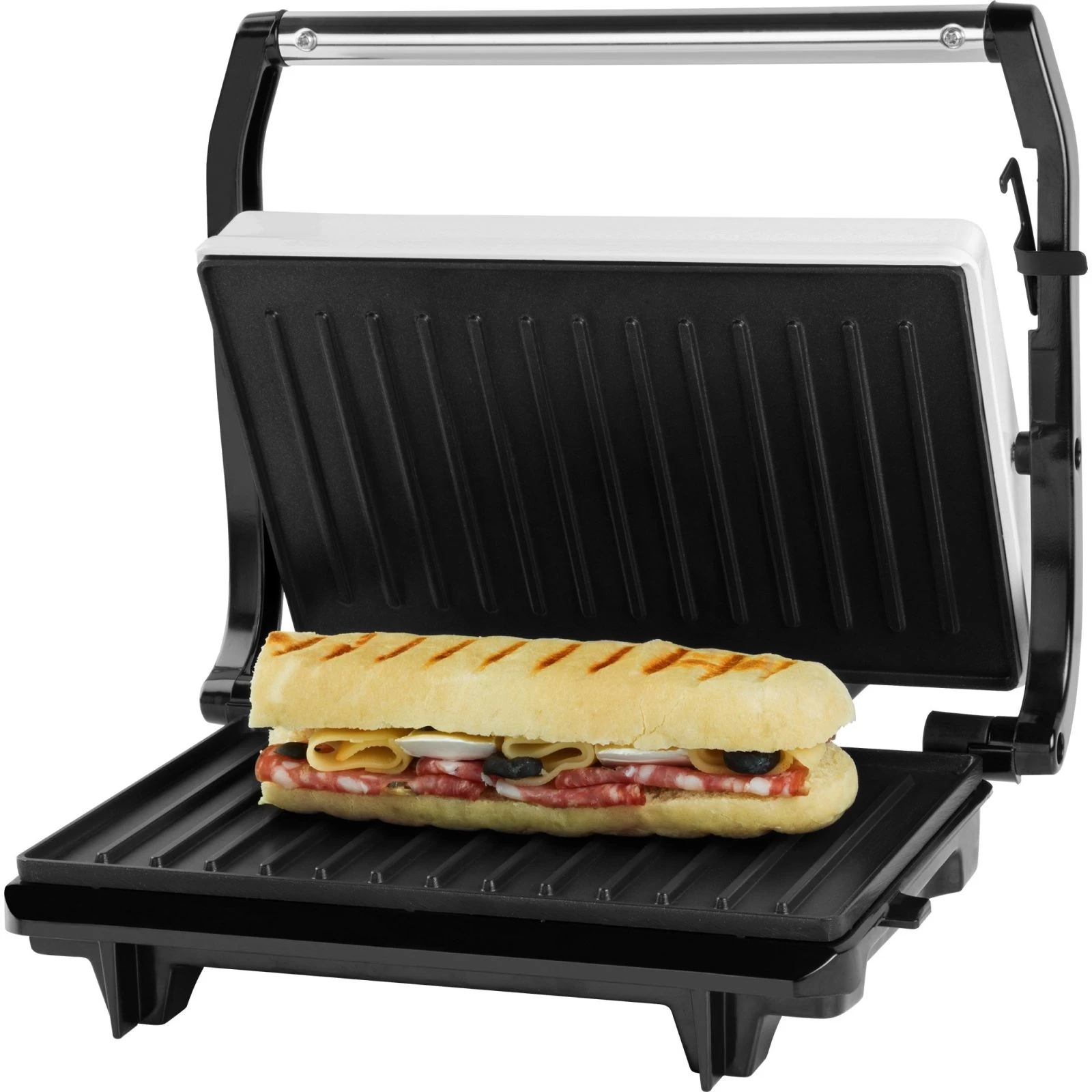 Електрогриль ECG S 1070 Panini (S1070 Panini) (UA) Поверхня ребриста